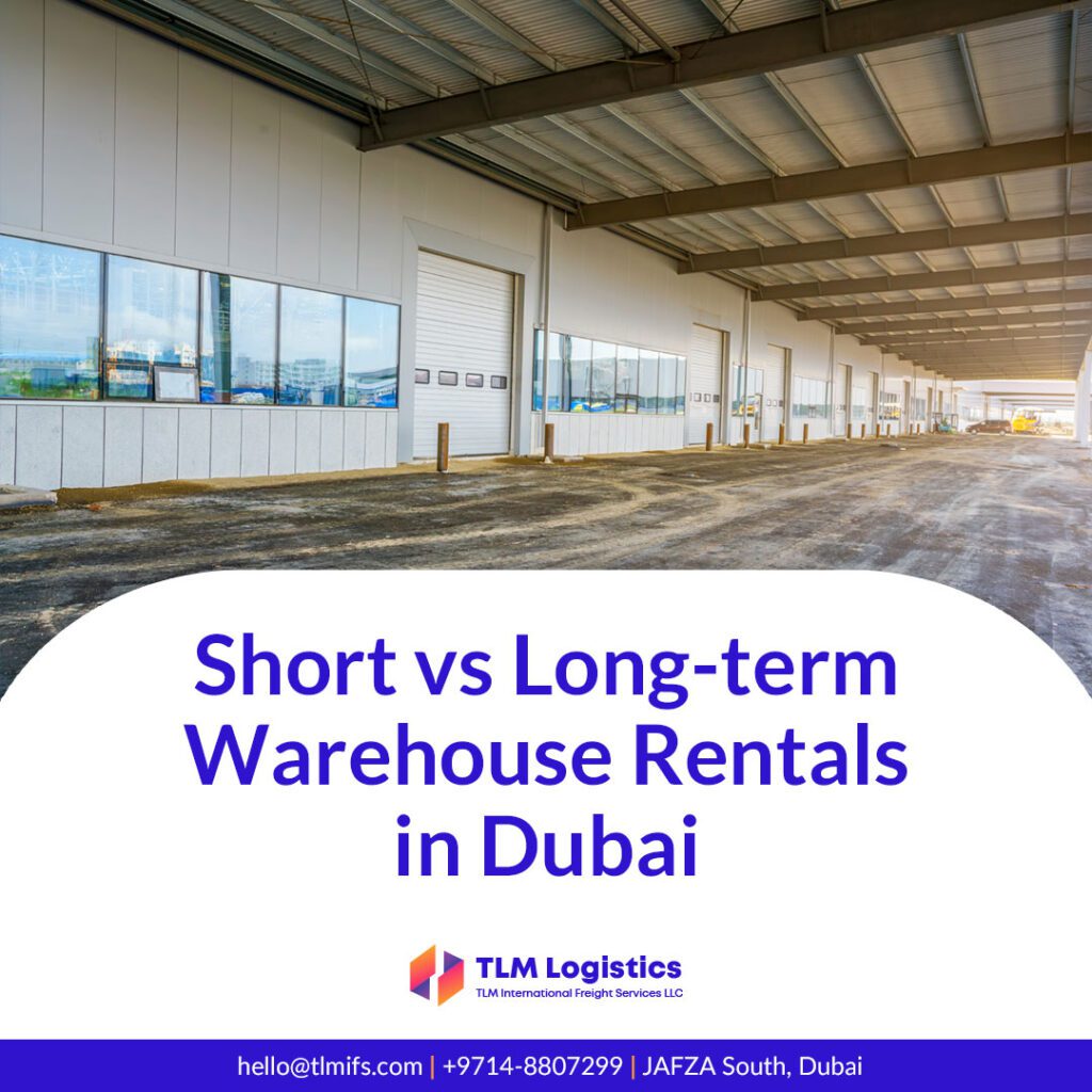 Warehouse storage in Dubai